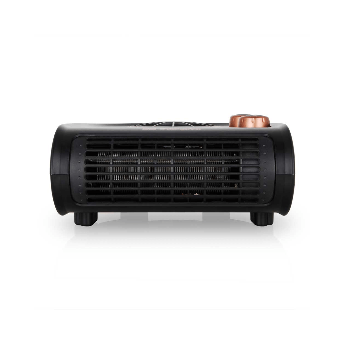 Calefactor de suelo Orbegozo FH5035 2500W 3 posiciones negro 13,5x26,5x27 cm frontal