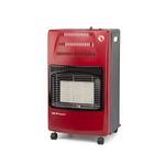 Estufa de gas Orbegozo HCE62 4200W plegable 3 potencias A rojo fondo blanco