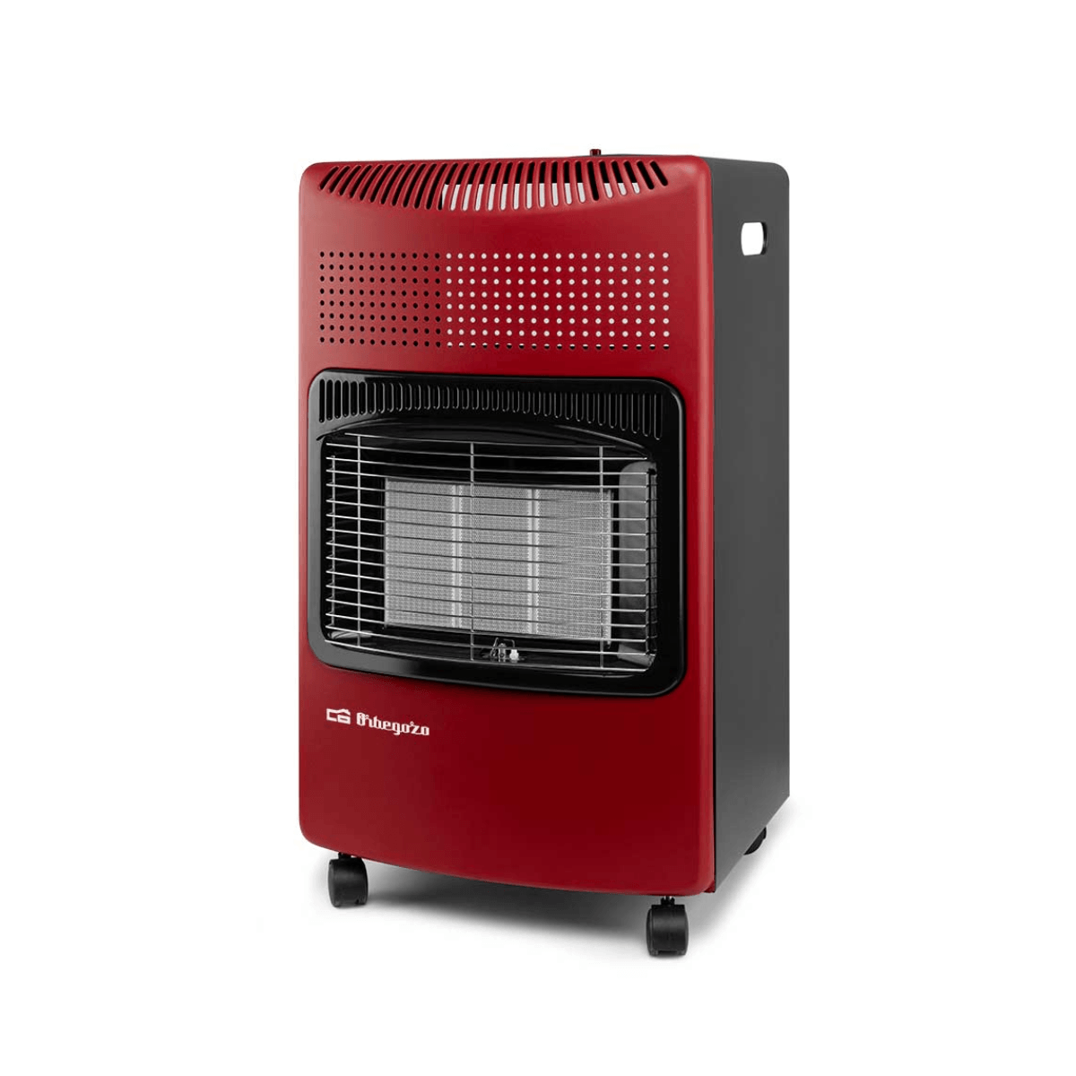 Estufa cerámica a gas Orbegozo HCE74 4200W 3 potencias A rojo fondo blanco