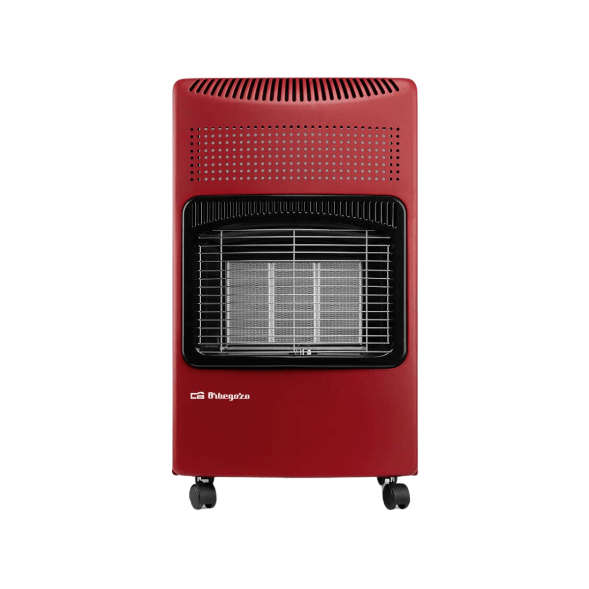 Estufa cerámica a gas Orbegozo HCE74 4200W 3 potencias A rojo frontal