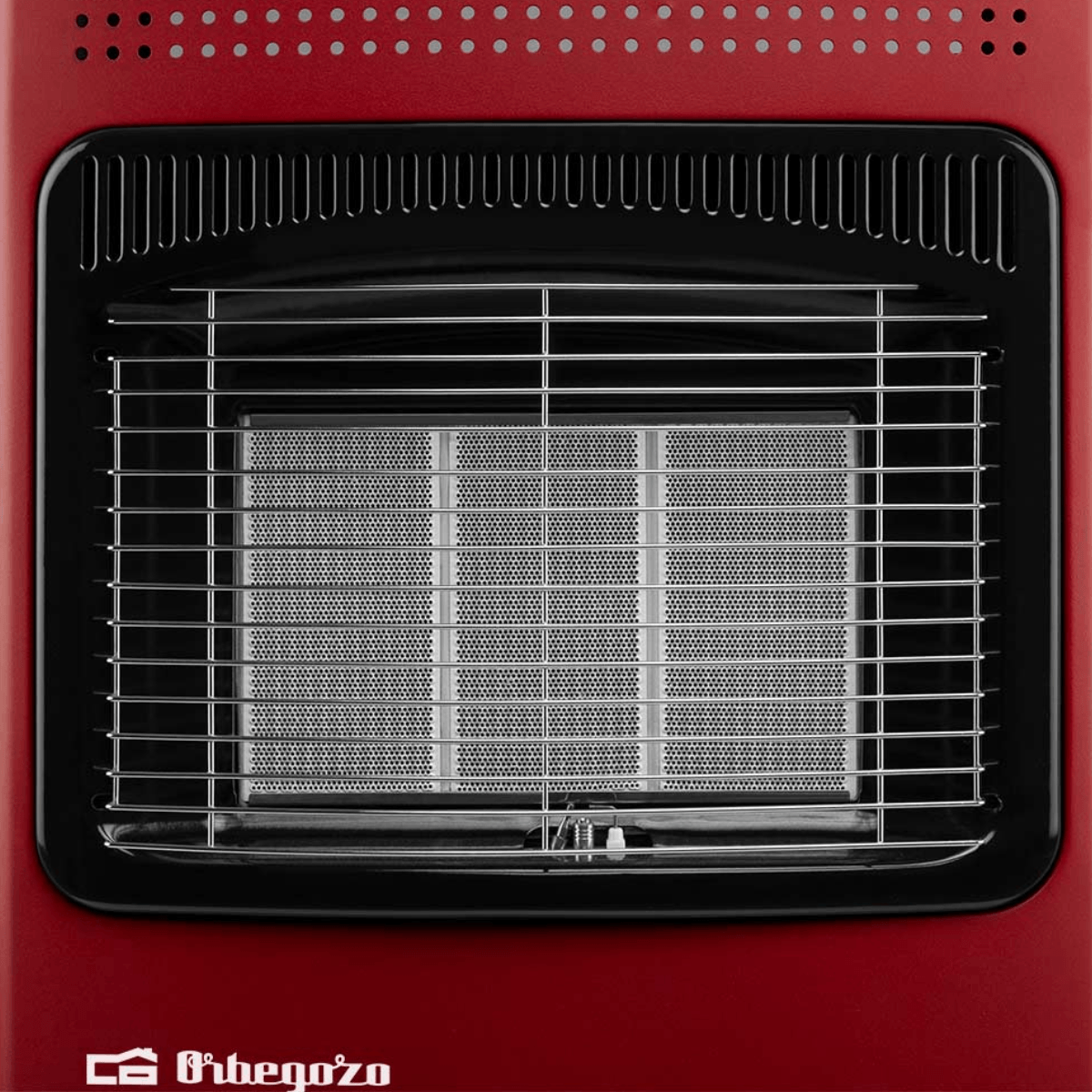 Estufa cerámica a gas Orbegozo HCE74 4200W 3 potencias A rojo detalle