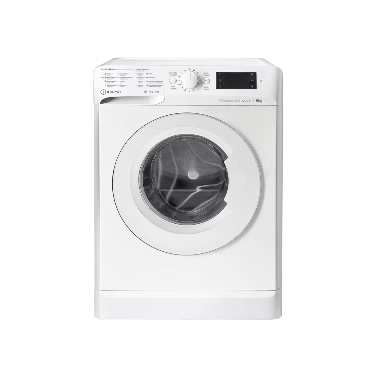 Lavadora Indesit MTWE91295 WSPT 9kg 1151 rpm 14 programas B blanco 59,5 cm frontal