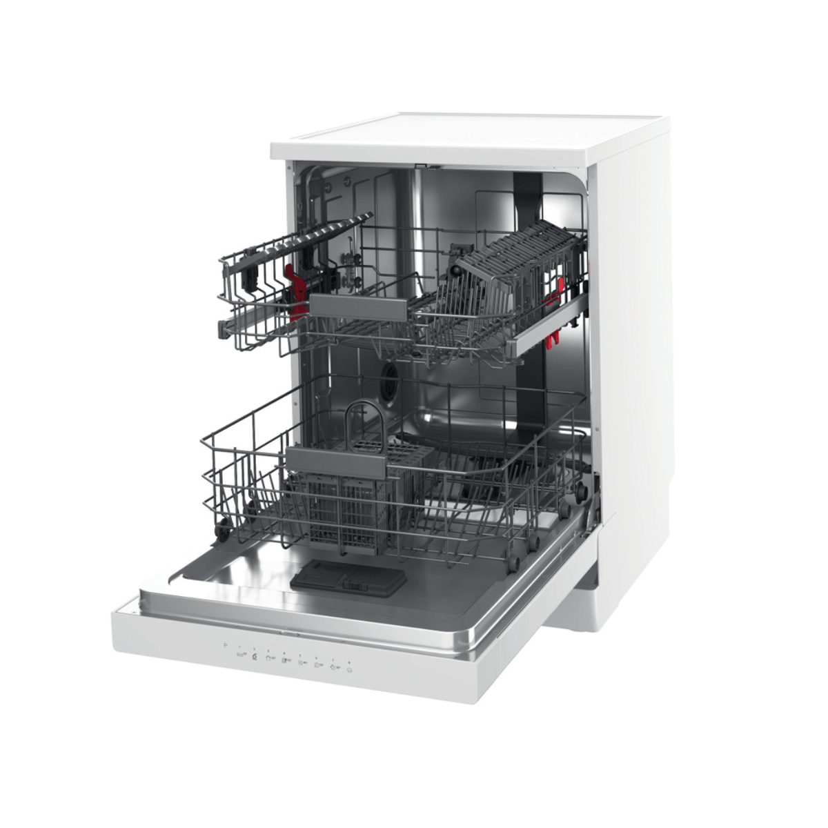 Lavavajillas Whirlpool WFC3C34 14 servicios D blanco 60 cm interior