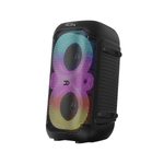 Altavoz portátil Avenzo AV-SP3210B 80W micrófono Bluetooth 5.1 negro 39,3cm  frontal