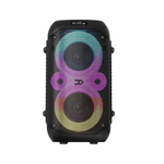 Altavoz portátil Avenzo AV-SP3210B 80W micrófono Bluetooth 5.1 negro 39,3cm  de frente