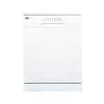 Lavavajillas New Pol NWD605W 12 cubiertos 5 programas E blanco 59,8 cm fondo blanco
