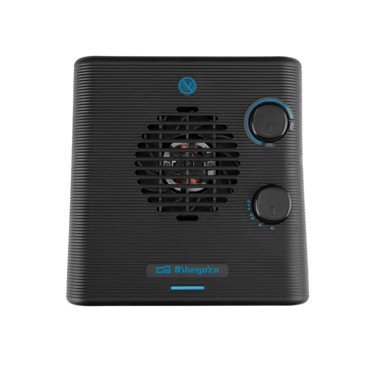 Calefactor Orbegozo FH5043 2200W 3 posiciones negro detalle
