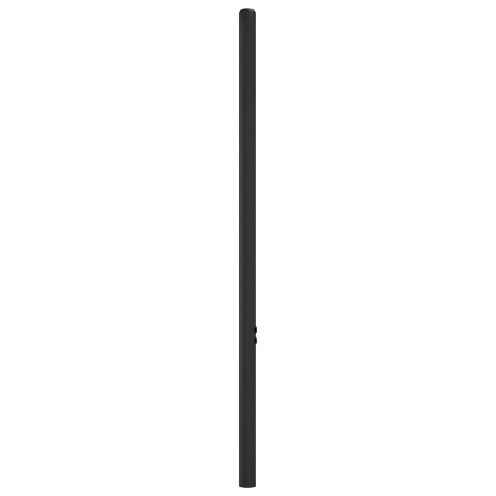 Cabecero Robin forjado acero negro 90x75 cm