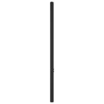 Cabecero Robin forjado acero negro 90x75 cm