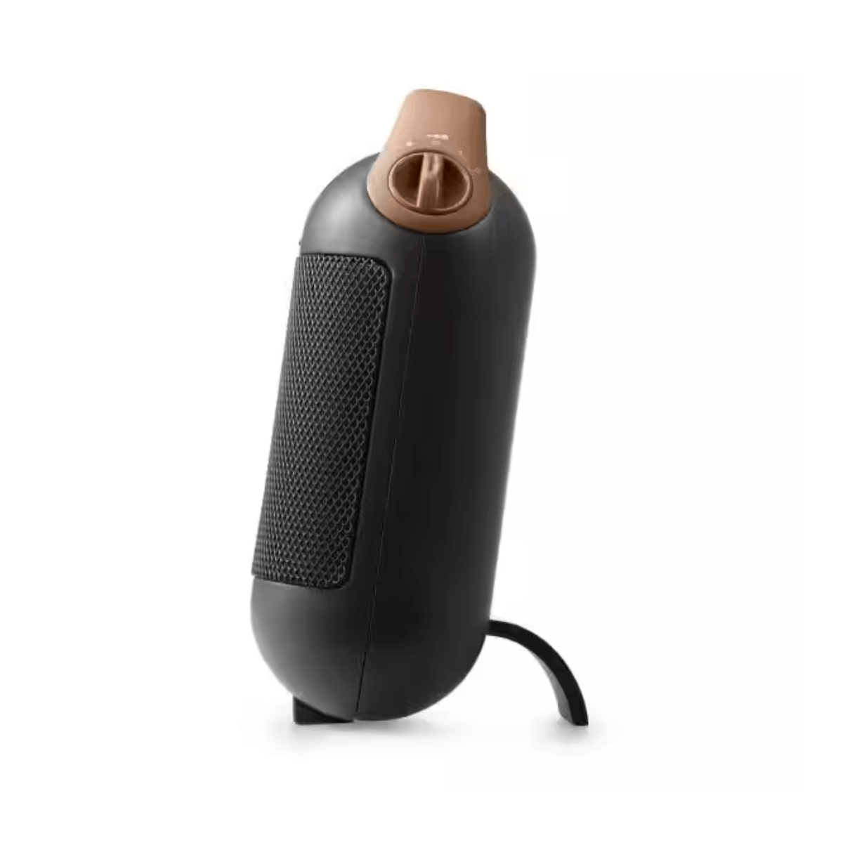 Calefactor cerámico De’Longhi HFX30C18.AG 1800W autorregulable negro lateral