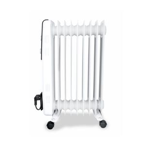 Radiador de aceite Orbegozo RF2000 2000W 9 elementos 3 potencias blanco