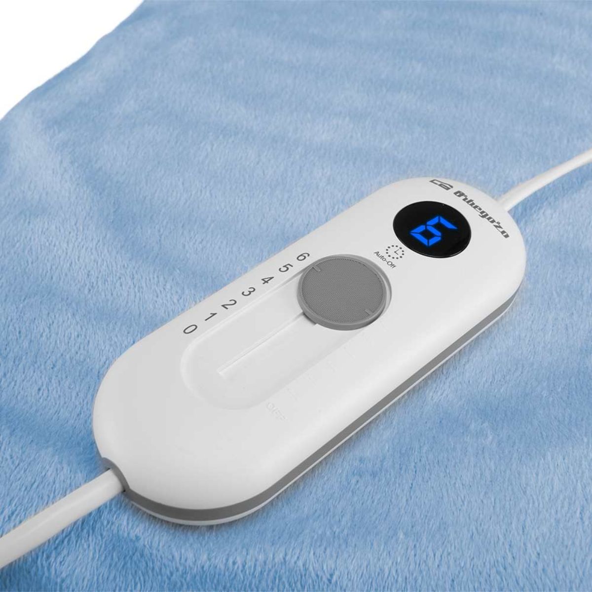 Amohadilla eléctrica Orbegozo AHC4050 100W microfibra azul 40x50 cm control