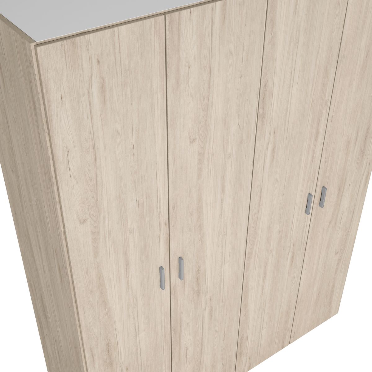 Armario-River-4-puertas-blanco-mate-1504x1975x526-cm-detalle