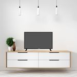 Televisor Smart TV Hyundai HTV2400A 720 HD 24” negro ambientada