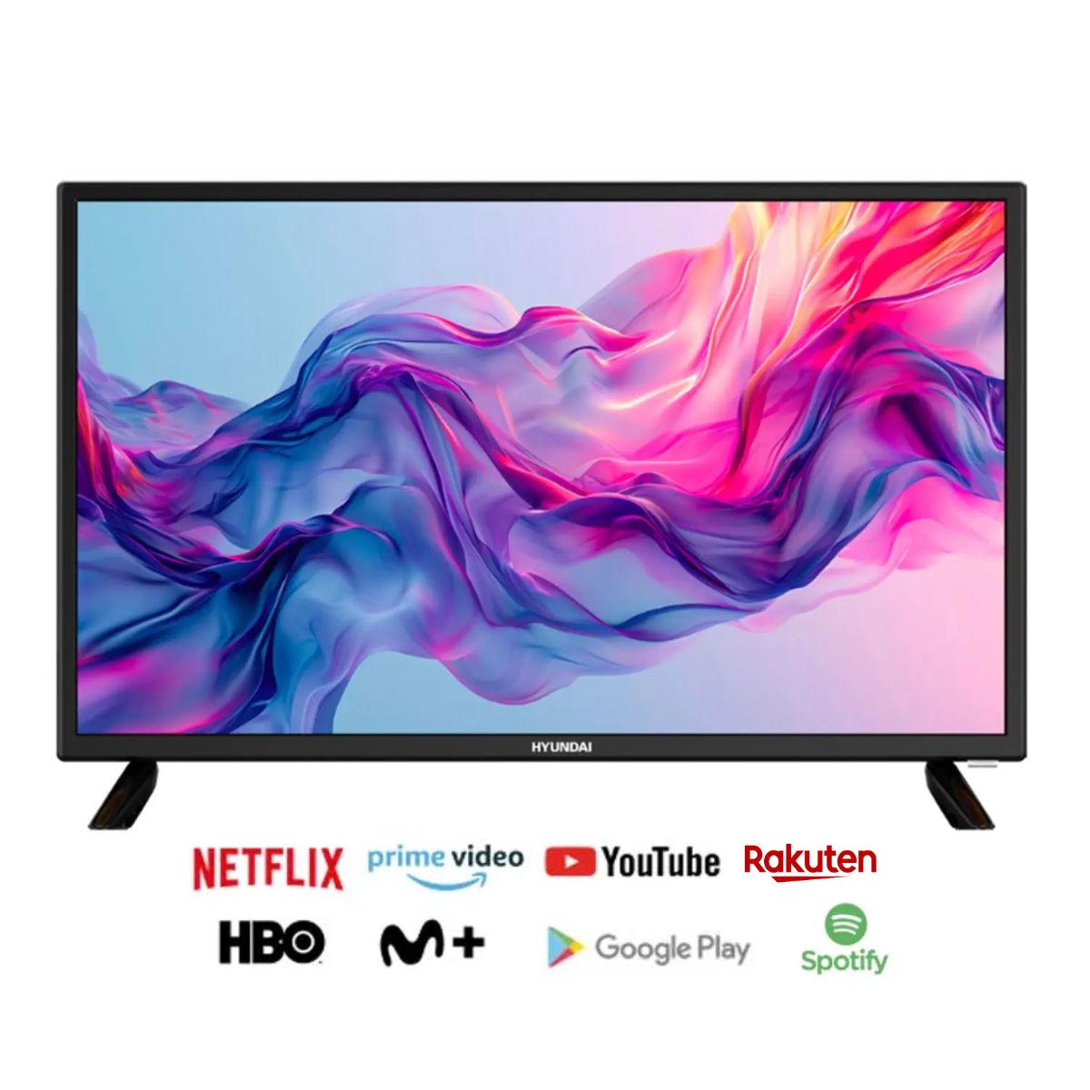 Televisor Smart TV Hyundai HTV2400A 720 HD 24” negro