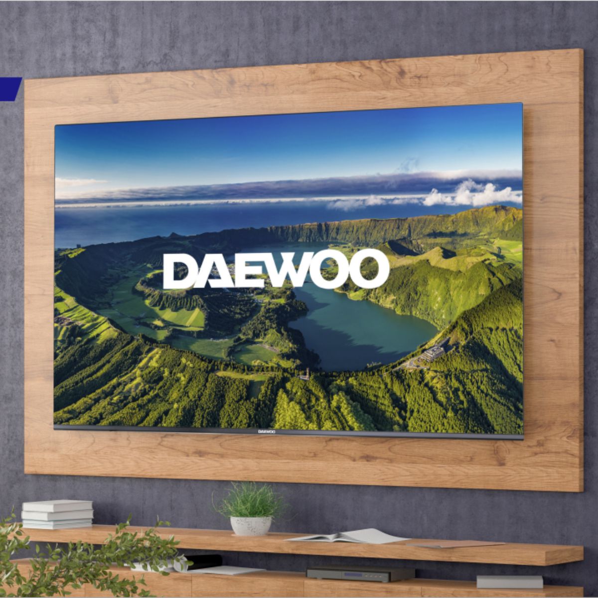 Televisor Smart TV Daewoo 65DM72UAQP 4K 65" negro