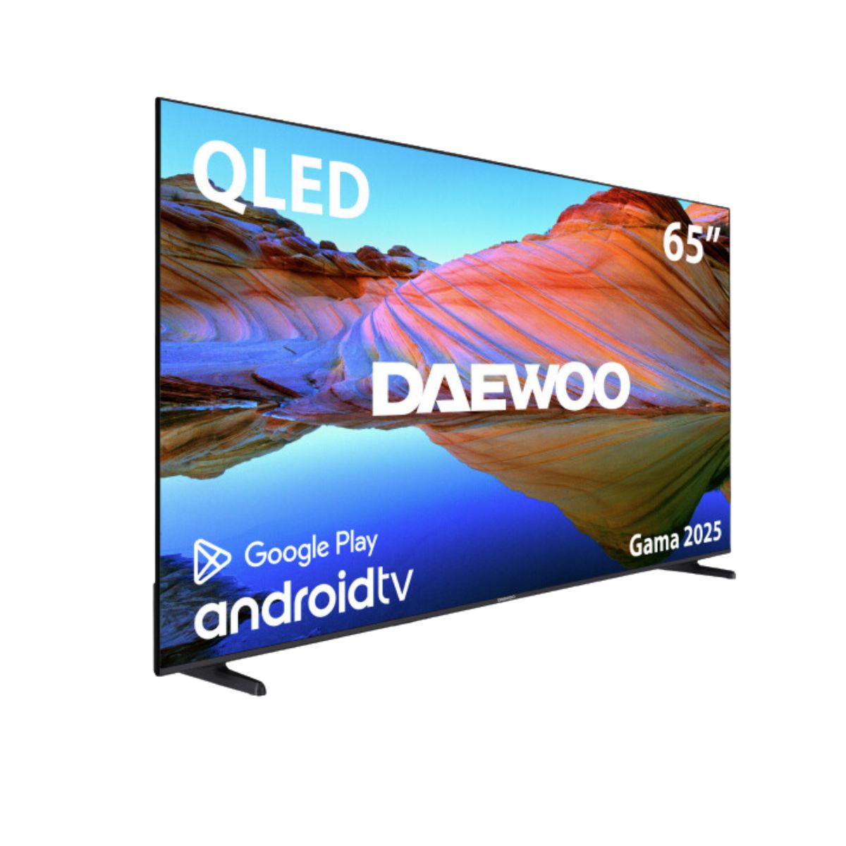 Televisor Smart TV Daewoo 65DM72UAQP 4K 65" negro