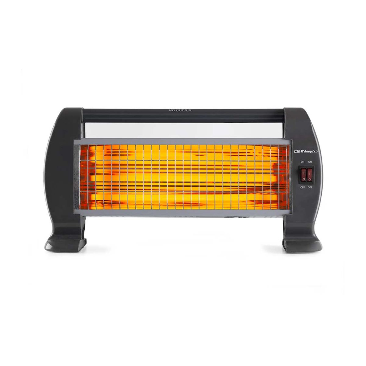 191Estufa de cuarzo Orbegozo BP0206 1200W negro/gris