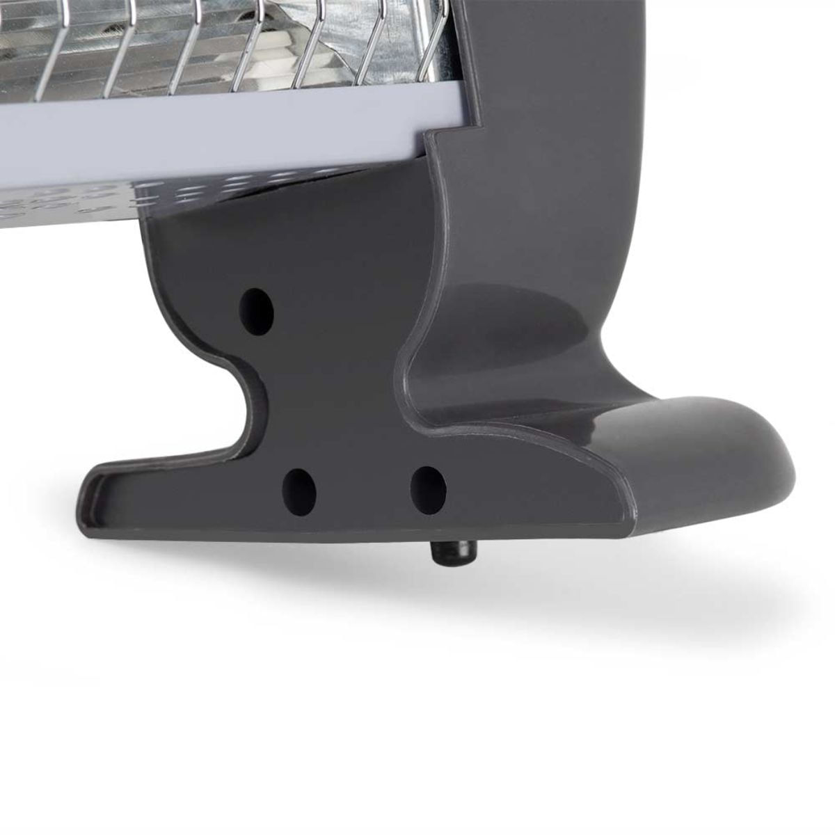 Estufa de cuarzo Orbegozo BP0206 1200W negro/gris