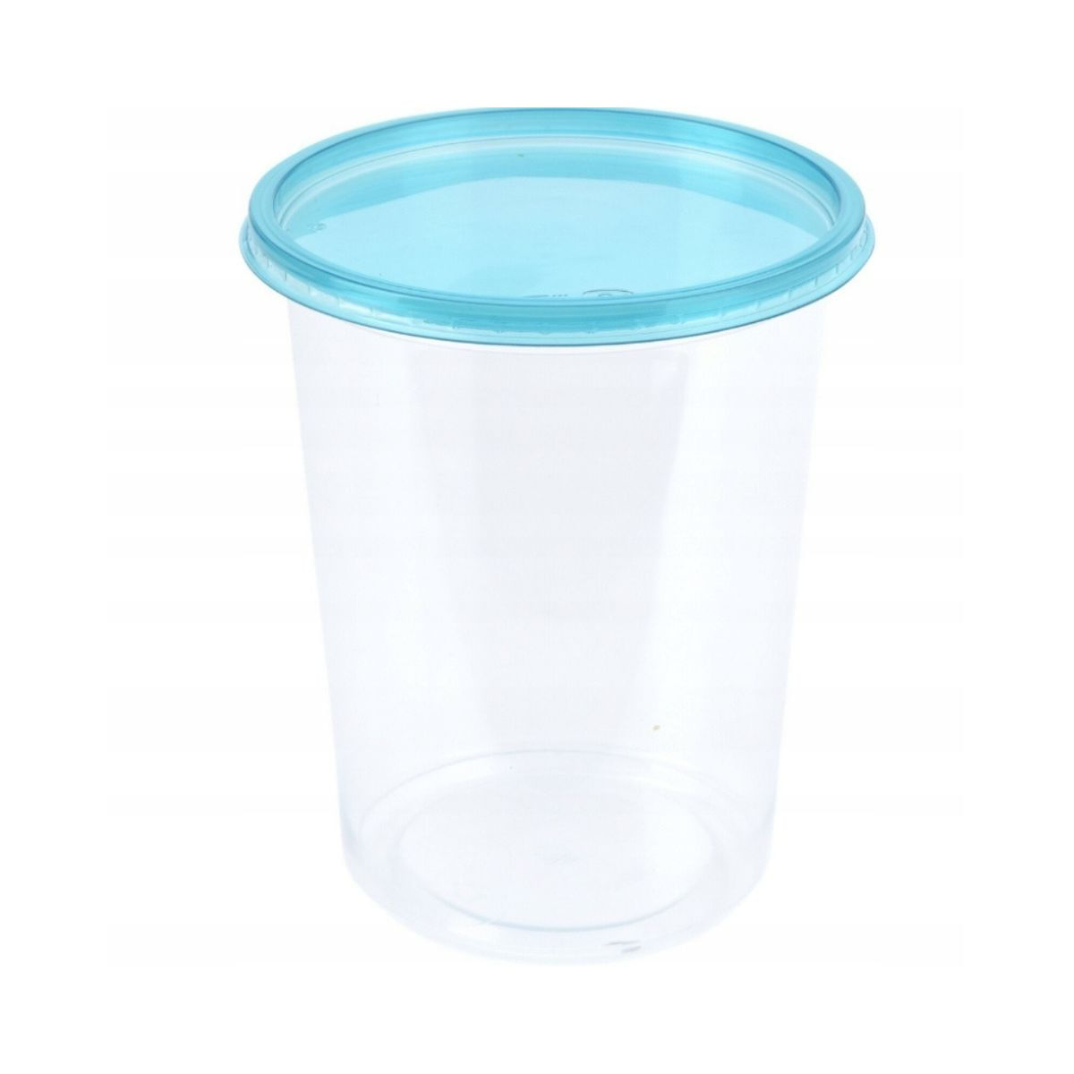 Caja de almacenamiento 50 tuppers con tapa azul