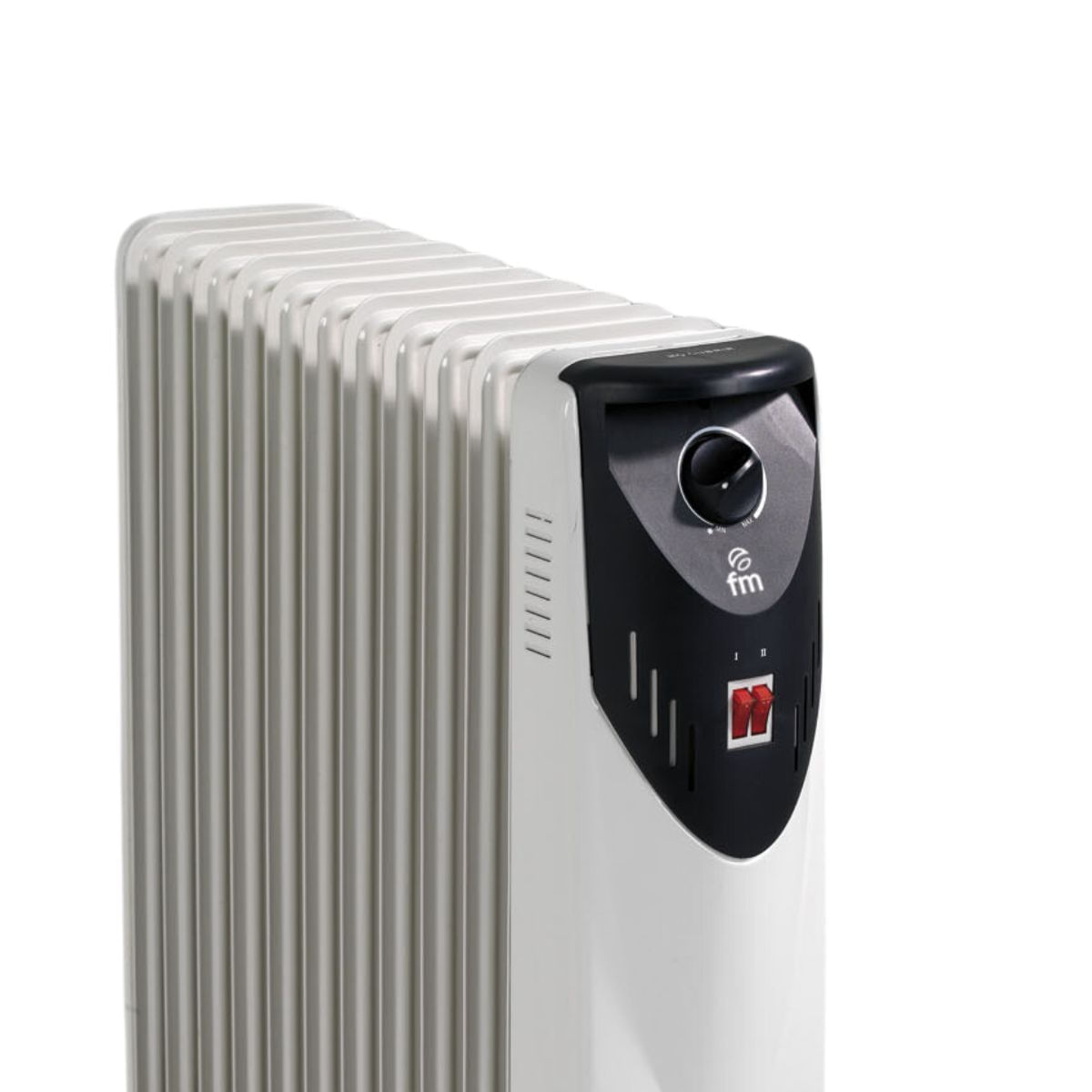 Radiador de aceite FM RW-25 2500W 11 elementos recogecables gris