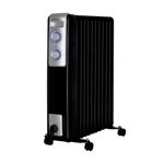 Radiador de aceite Orbegozo RN2000 2000W 9 elementos luces LED negro