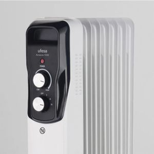 Radiador de aceite Ufesa Antares1500 1500W 7 elementos gris