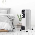 Radiador de aceite Ufesa Antares1500 1500W 7 elementos gris