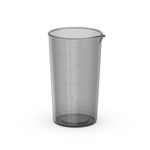 Batidora de mano Universal Blue Twisty Total 7150XL 1500W con accesorios negro/inox vaso