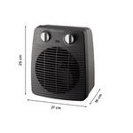 Calefactor Rowenta SO2210F0 2000W 2 potencias negro