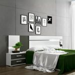 Conjunto-de-dormitorio-Cabra-cabecero---mesita-de-noche---sinfonier---espejo-blanco-grafito-mesita