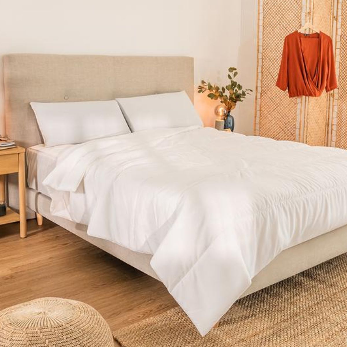 Relleno nórdico Flow ComfortCloud 3000 antiácaros blanco 150x220 cm