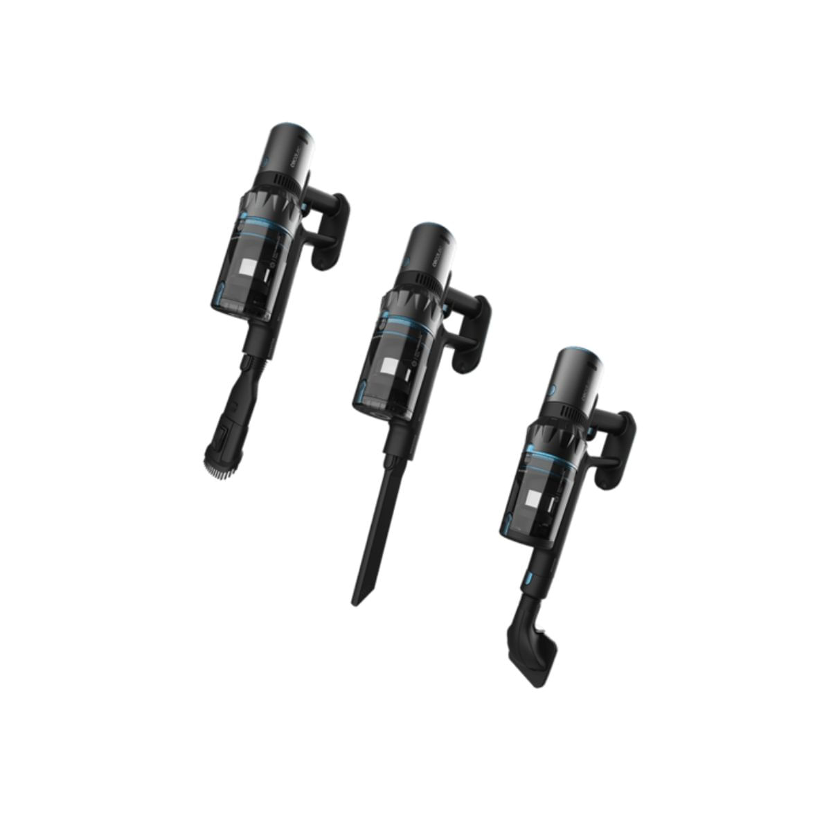 Aspirador escoba Cecotec Conga Rockstar 3500 Storm ErgoTwice Animal 500W sin bolsa negro/azul