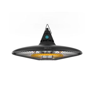 Calefactor de exterior Cecotec ReadyWarm 1500 Power Ceiling 1500W con mando negro