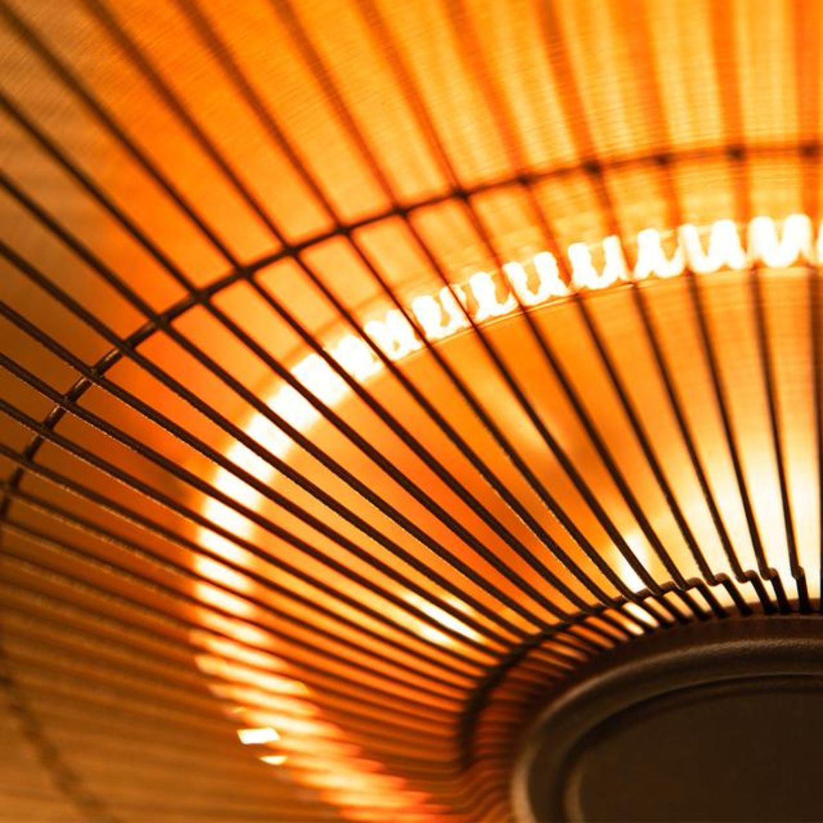 Calefactor de exterior Cecotec ReadyWarm 1500 Power Ceiling 1500W con mando negro