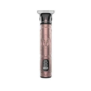 Perfiladora de pelo Cecotec Bamba PrecisionCare Warrior 1500 mAh 4 peines guía cobre