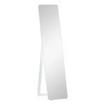 Espejo de cuerpo Timex Homcom con marco de madera blanco 156x37x43 cm