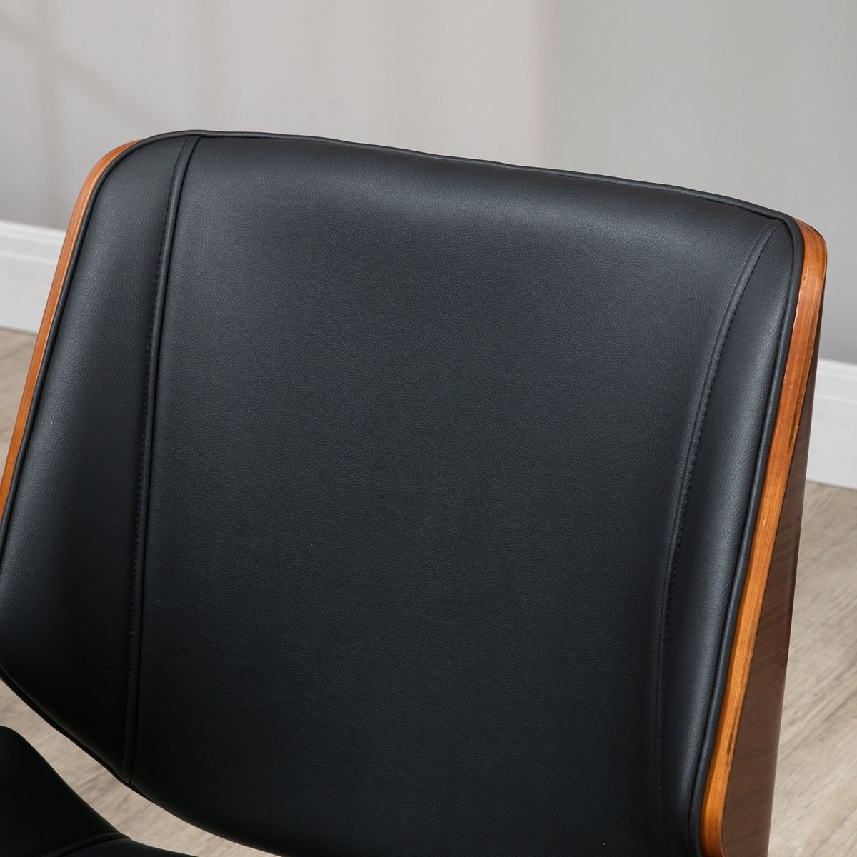 Silla de escritorio Romero Vinsetto altura regulable 82-92x65,5x51 cm negro
