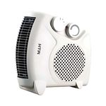 Calefactor cerámico HTW CAL2000SLIM 2000W 2 potencias multiposición negro fondo blanco