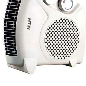 Calefactor cerámico HTW CAL2000SLIM 2000W 2 potencias multiposición negro
