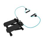 Stepper Cecotec Drumfit Steptrain 1000 Band con bandas elásticas antideslizante negro