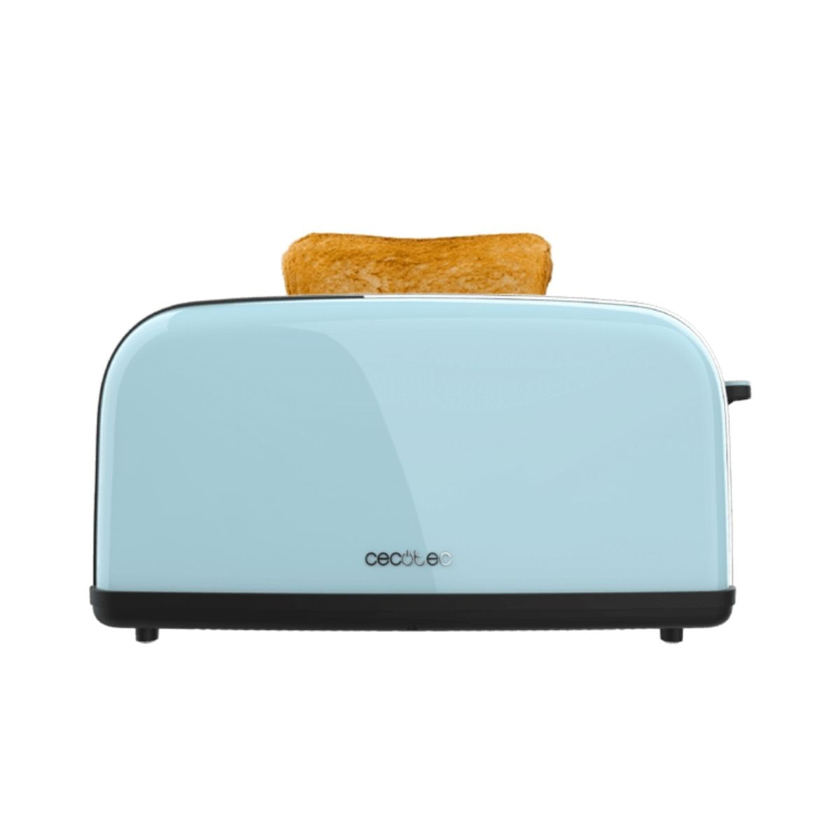 Tostador vertical Cecotec Toastin’ Time 850W diseño vintage ranura larga azul
