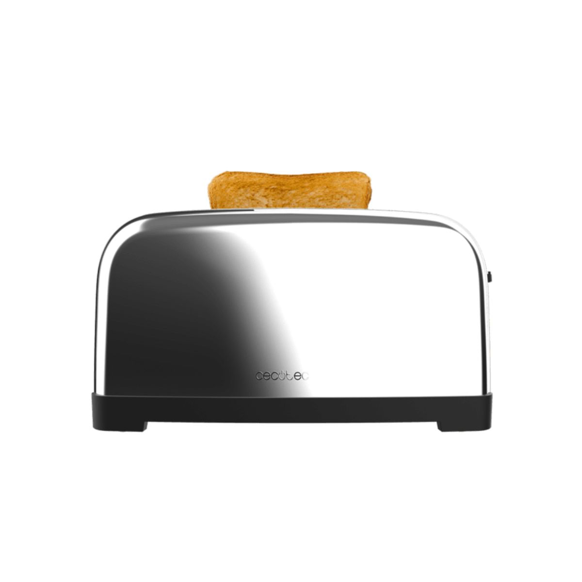 Tostador vertical Cecotec Toastin’ Time 1500 lite 1500W diseño vintage ranura larga inox
