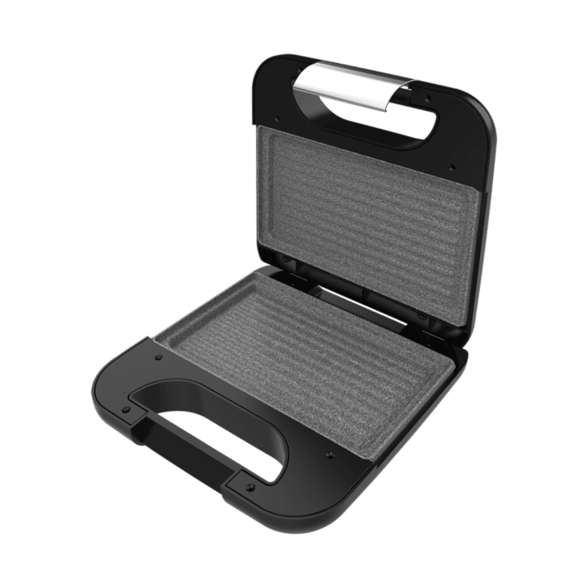 Sandwichera Cecotec Rock’nToast Grill 800W estilo parrilla inox