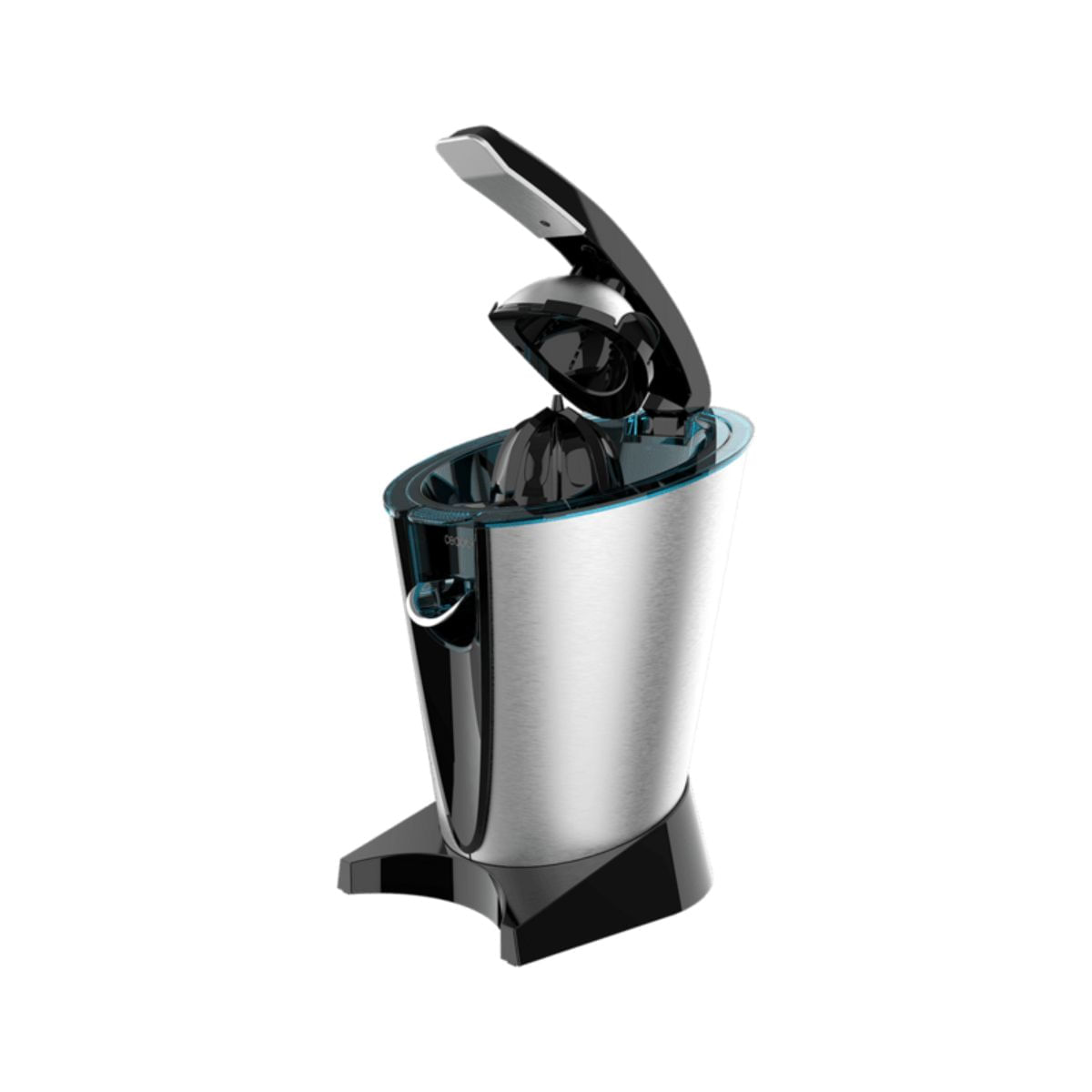 Exprimidor eléctrico Cecotec EssentialVita Hyden 600 2 conos 600W inox fondo blanco