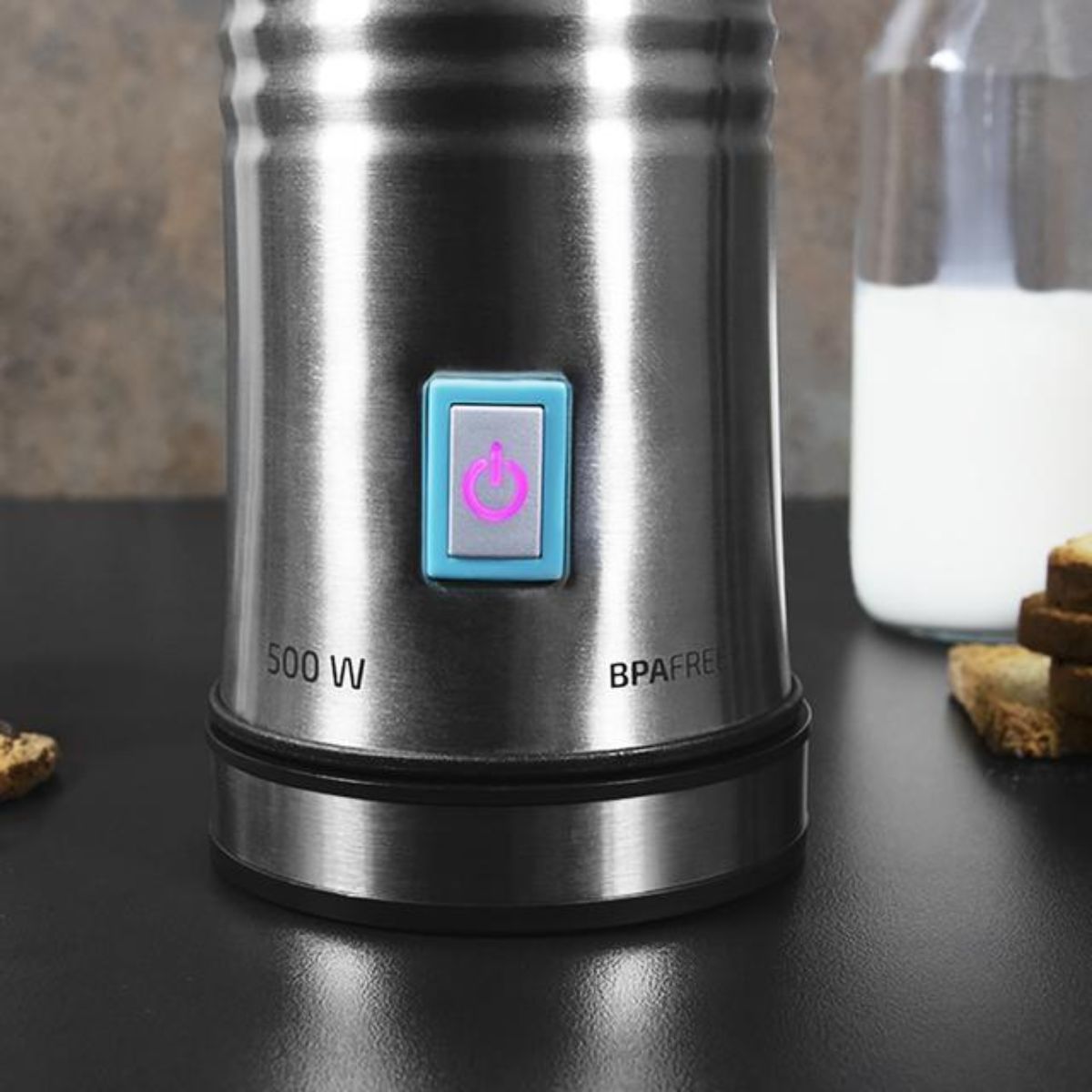 Espumador de leche Cecotec Power Latte Spume 4000 500W 3 modos 115 ml inox
