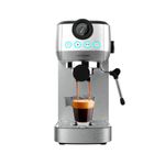 Cafetera express Cecotec Power Espresso 20 Steel Pro 1350W 20 bares 1,3L inox animada