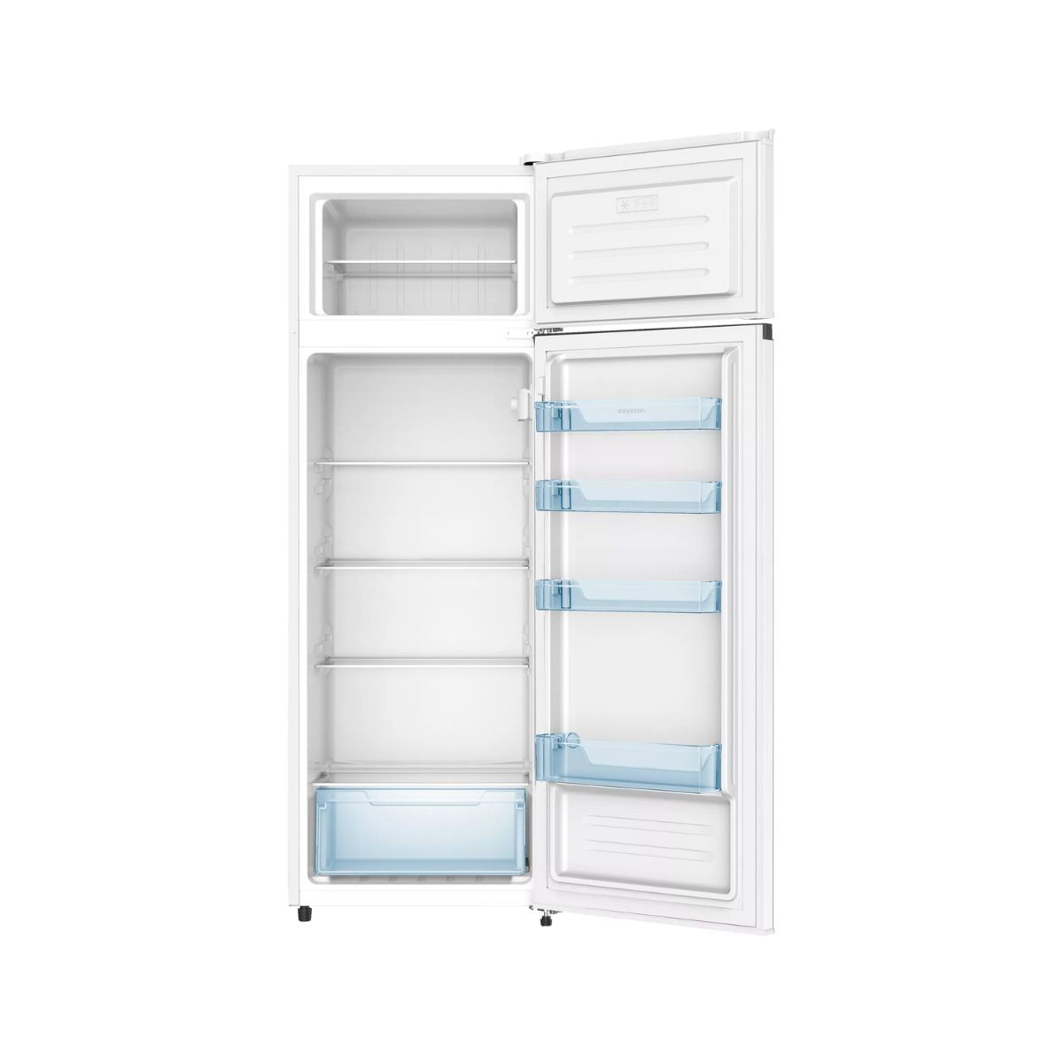 Frigorífico doble puerta Infiniton FG-239D16WEV1 cíclico 239L E blanco 160 cm interior