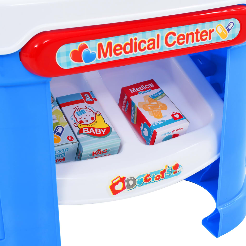 Centro médico de juguete 15 piezas y accesorios +36 meses multicolor