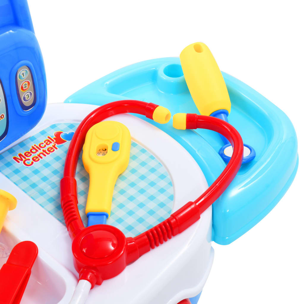 Centro médico de juguete 15 piezas y accesorios +36 meses multicolor